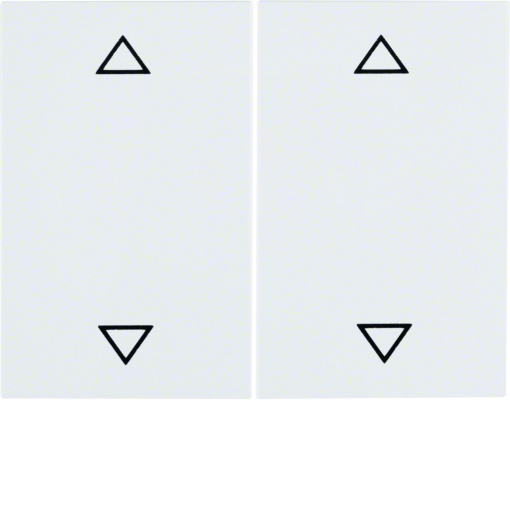 K.1K.5 - tecla dupla 4 setas, branco