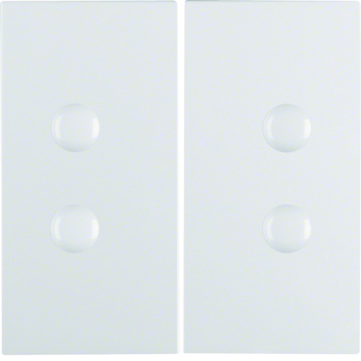 S.1B.x - tecla dupla aparaf., branco mt