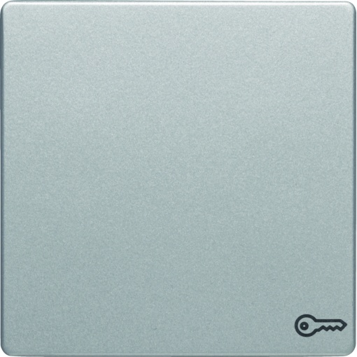 Q.x - tecla simples simb.chav, alumínio