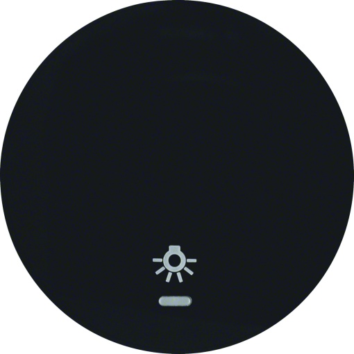 R.1R.3 - tecla cvisor simb.lâmp, preto