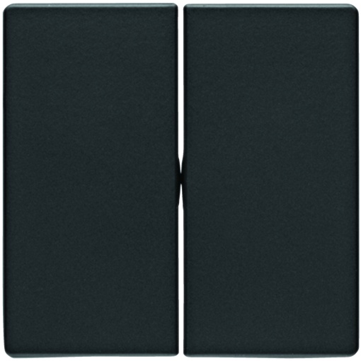 Tecla Berker para botão de pressão dupla Série Q.x antracite, incluindo