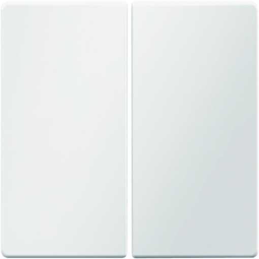 Tecla Berker para interruptor duplo Série Q.x branco polar, incluindo