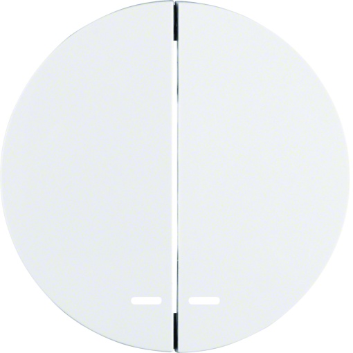 R.1R.3 - tecla dupla cvisor, branco