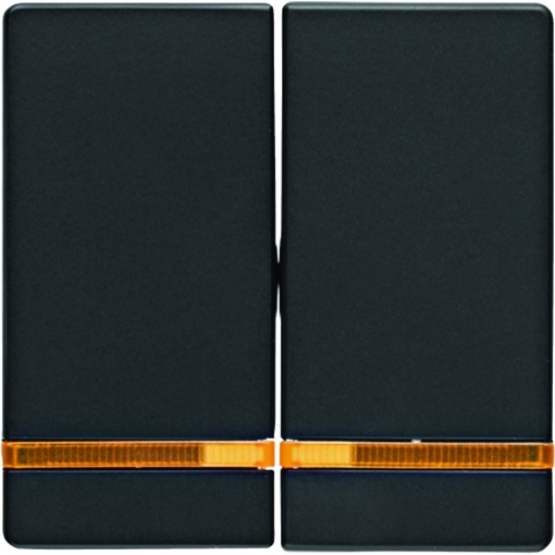 Q.x - tecla dupla cvisor, antracite