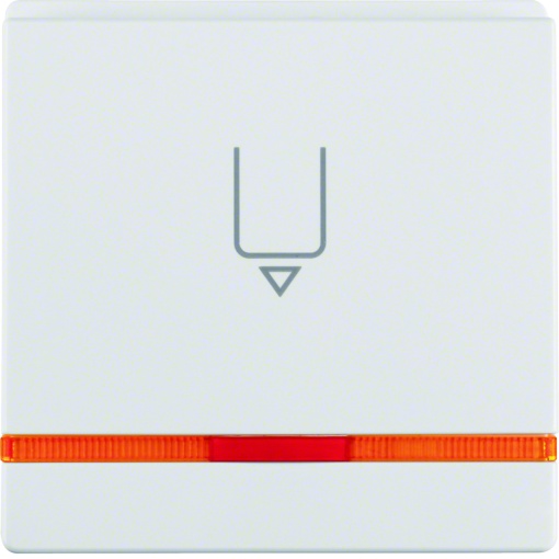 Q.x - espelho "Hotelcard", branco