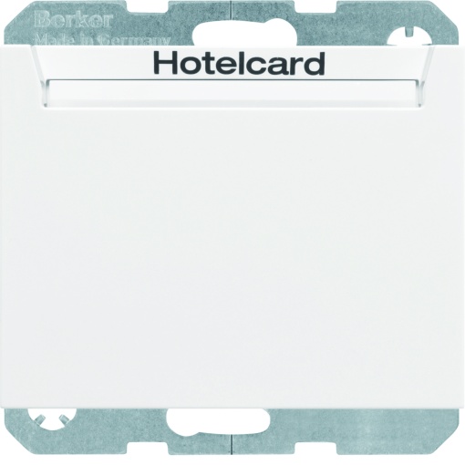 K.1K.5 - Interrup. cartão hotel, branco