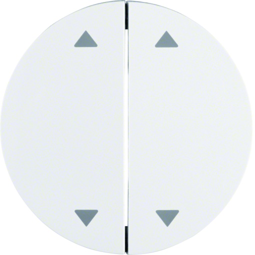 R.1R.3 - tecla dupla 4 setas, branco