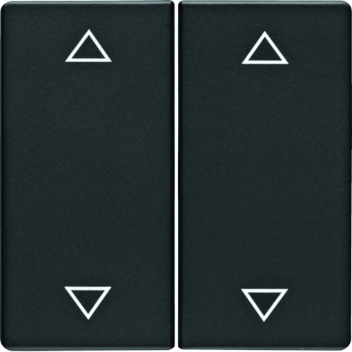 Berker - Q.x - tecla dupla 4 setas, antracite