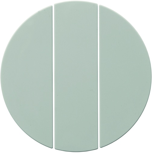 R.1R.3 - tecla tripla, branco