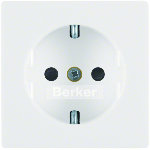 Q.x - esplh. Schuko cobtur., branco