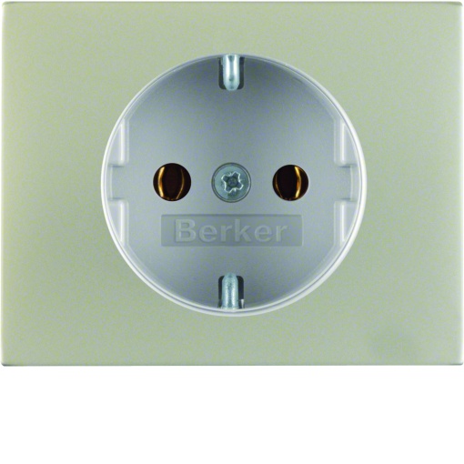 K.1K.5 - esplh. Schuko cobtur., inox