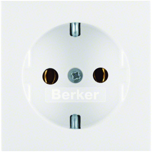 S.1B.x - esplh. Schuko cobtur., branco