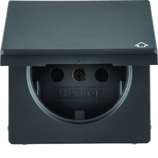 Q.x - esplh. Schuko c tampa, antracite