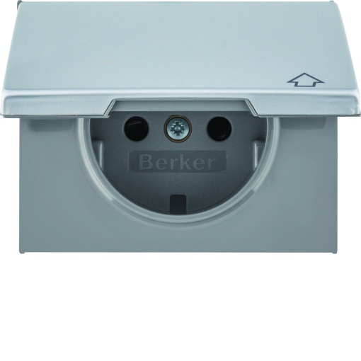 K.1K.5 - esplh. Schuko c tampa, alum