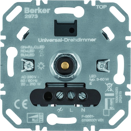 Variador rotativo universal R,L,C,LED