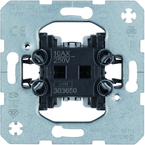 Comutador escada, divisórias, 10AX 250V