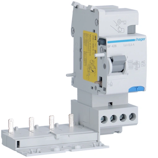 Bloco dif. 4P 25A 300mA tipo AC 2M
