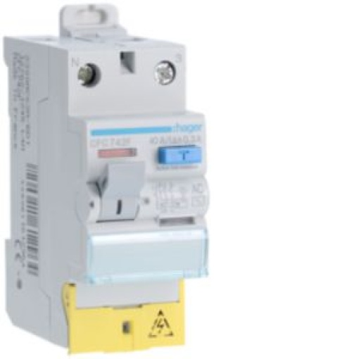 Int dif 1PN 40A 300mA AC cBD Resi