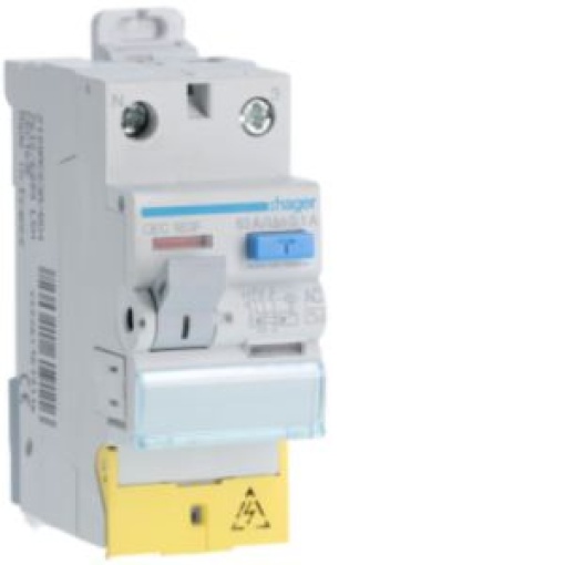 Int dif 1PN 63A 100mA AC cbornes des