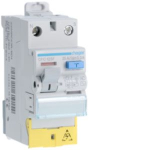 Int dif 1PN 25A 300mA AC cbornes des