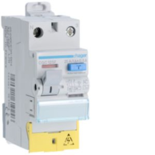Int dif 1PN 25A 500mA AC cbornes des