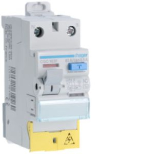 Int dif 1PN 63A 500mA AC cbornes des
