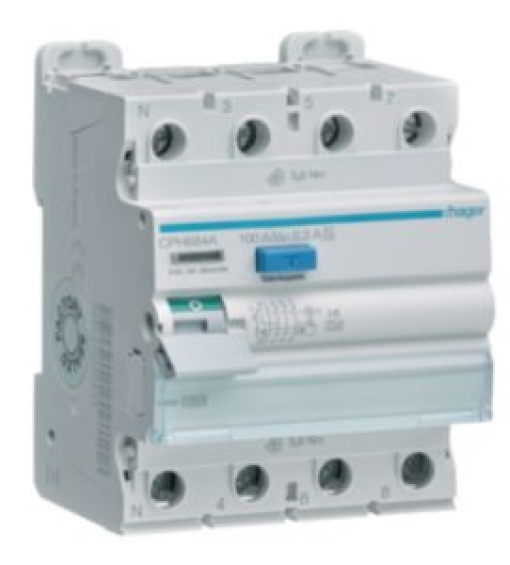 Inter dif 3PN 100A  300mA A HI SEL 4M