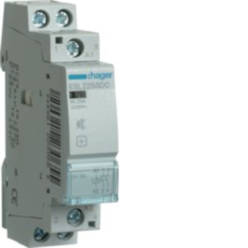 Contactor silencioso 25A 2NA 12V DC 1M