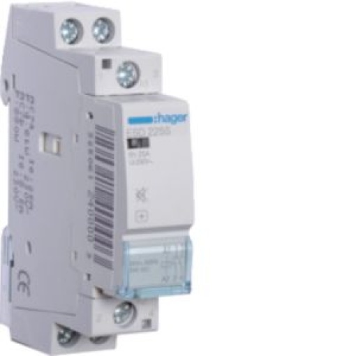 Contactor silencioso 25A 2NA 24V 1M