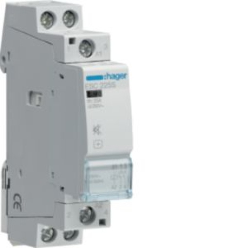 Contactor silencioso 25A 2NA 230V 1M