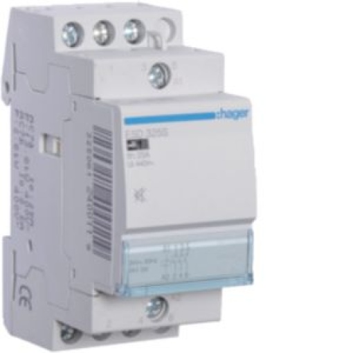 Contactor silencioso 25A 3NA 24V 2M
