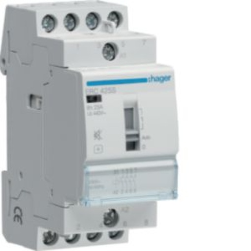 Contactor silencioso manu 25A 4NA 230V