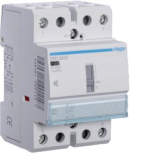 Contactor silencioso manu 63A 2NA 24V