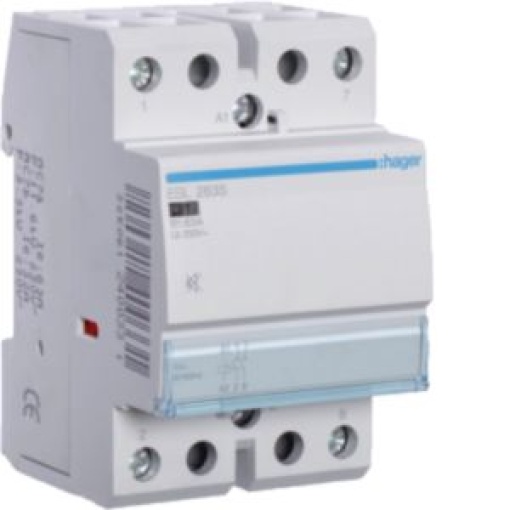 Contactor silencioso 63A 2NA 12V 3M