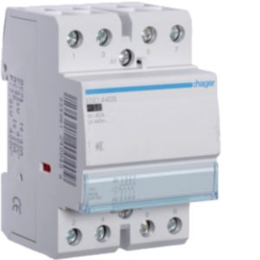 Contactor silencioso 40A 4NA 24V 3M