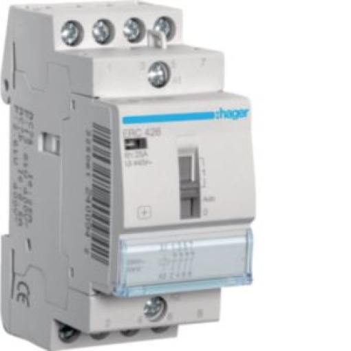 Contactor com manu 25A 4NF 230V