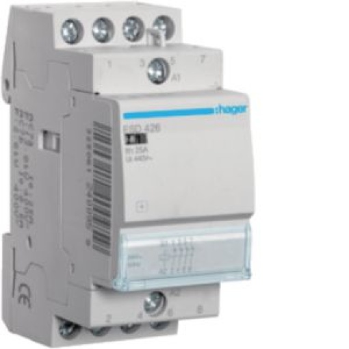 Contactor 25A 4NF 24V 2M