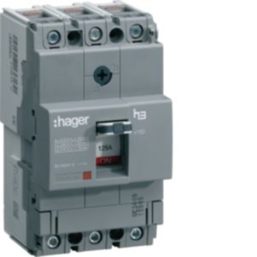 Disjuntor x160 TM 3P3D 100A 25kA