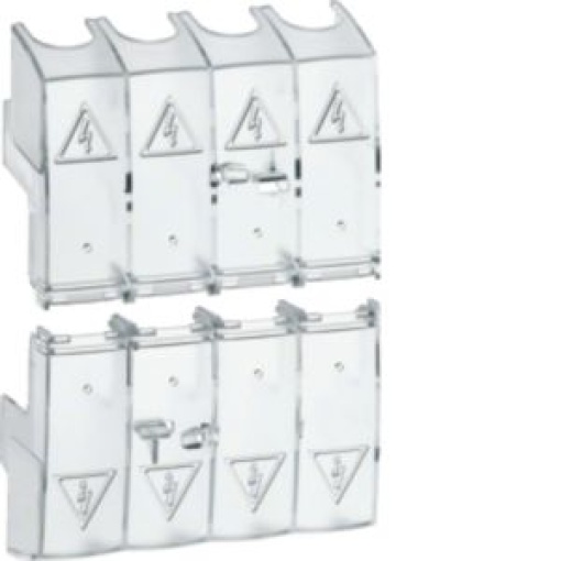Jogo 2 cobre bornes 4P pHIC modular