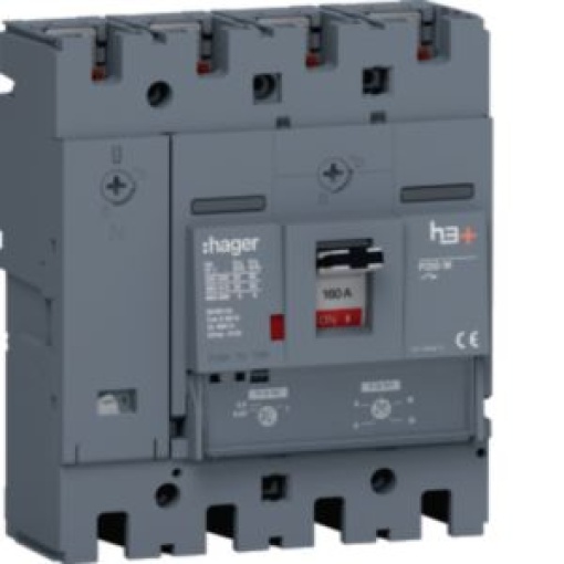 Disjuntor P250 TM 4P4D 160A 50kA