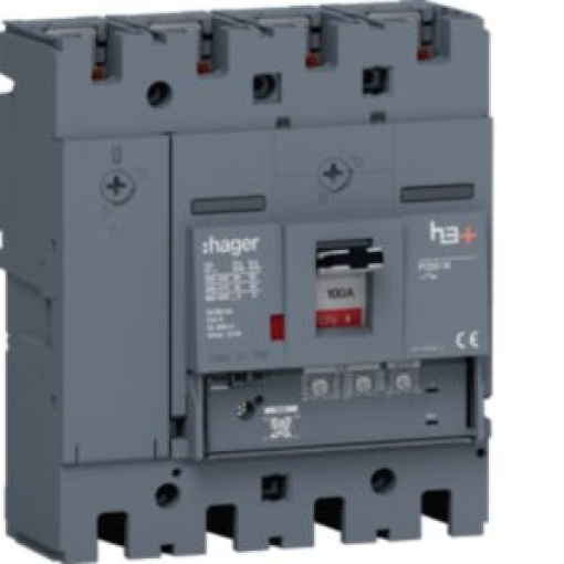 Disjuntor P250 LSnI 4P4D 100A 40kA