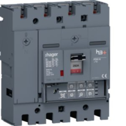 Disjuntor P250 LSI 4P4D 250A 40kA
