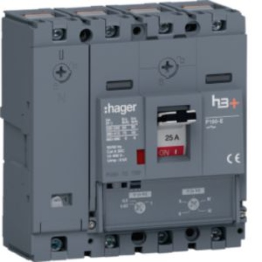 Disjuntor P160 TM 4P4D 25A 70kA