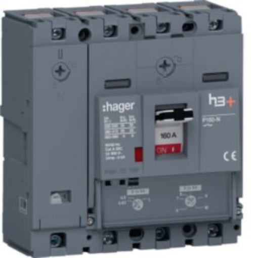 Disjuntor P160 TM 4P4D 160A 25kA