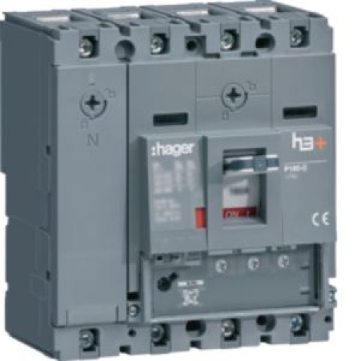 Disjuntor P160 LSnI 4P4D 160A 25kA