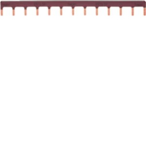 Pente de lig 1P 63A castanho 13M