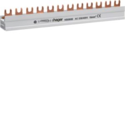 Pente de lig 2P 80A pont 16mm² 57M