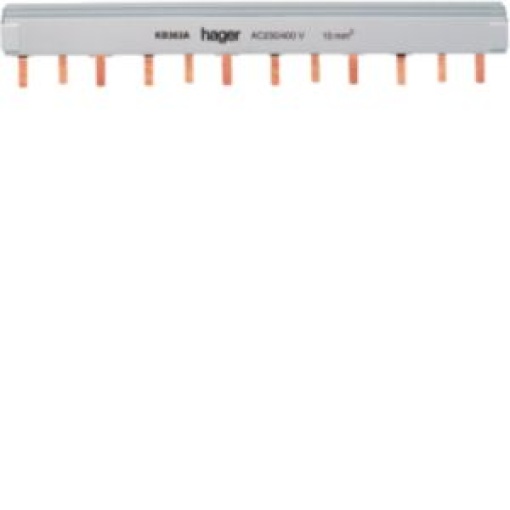Pente de lig 3P 63A pont 10mm² 12M