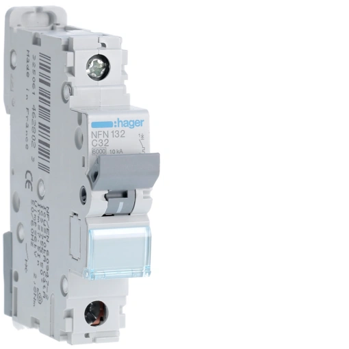 Disjuntor 1P 32A C 610kA 1M