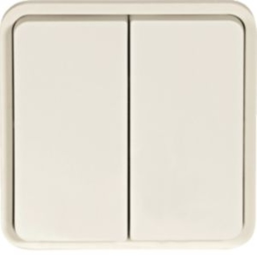 cubyko  Botão inversor duplo branco